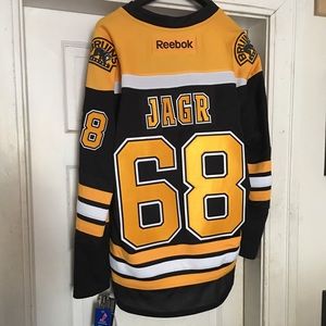 Sold! Bruins Reebok Premier Jagr jersey NWT